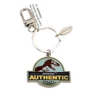 Universal Studios Jurassic Park Authentic Keychain